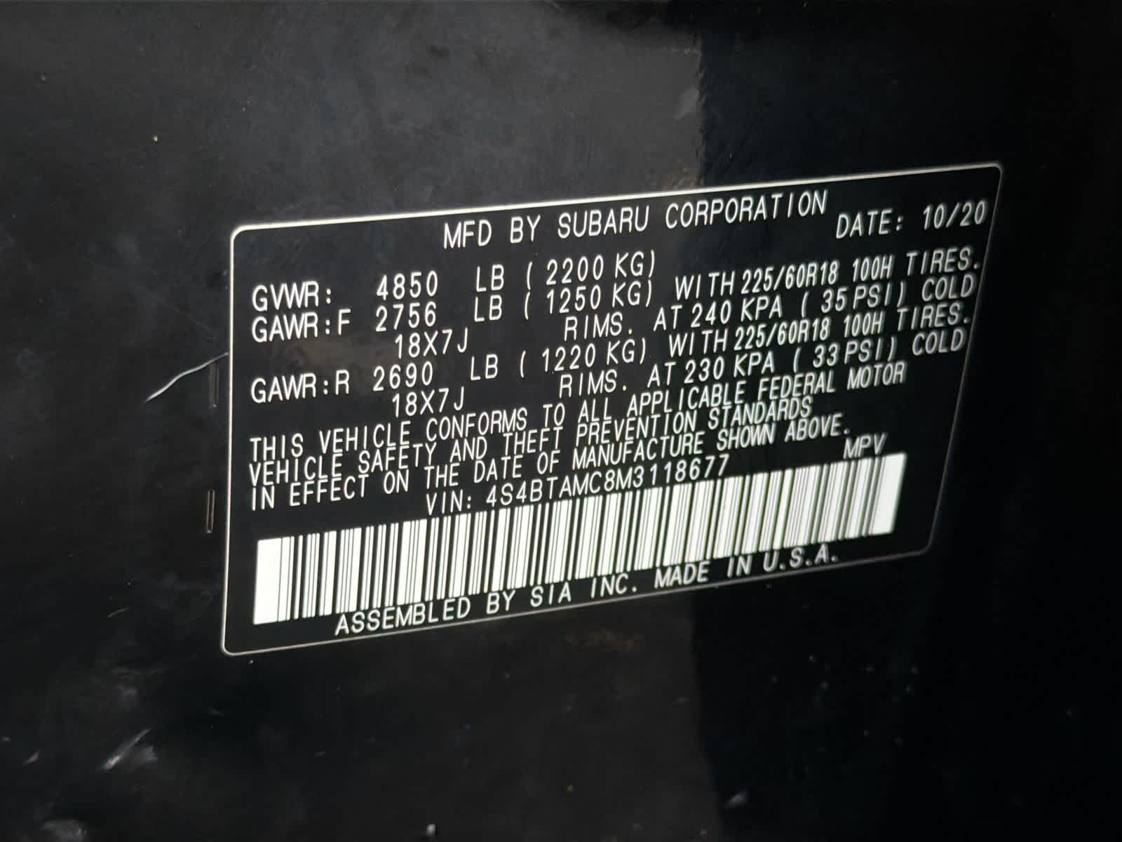 Thumbnail: 2021 Subaru Outback - 36