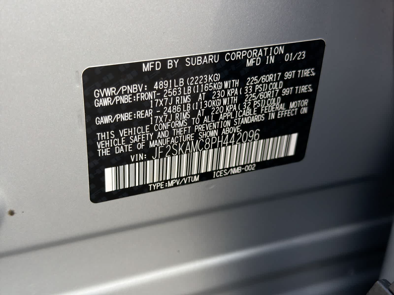 Thumbnail: 2023 Subaru Forester - 38