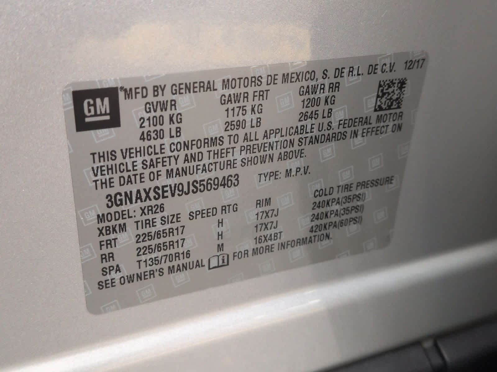 Thumbnail: 2018 Chevrolet Equinox - 36