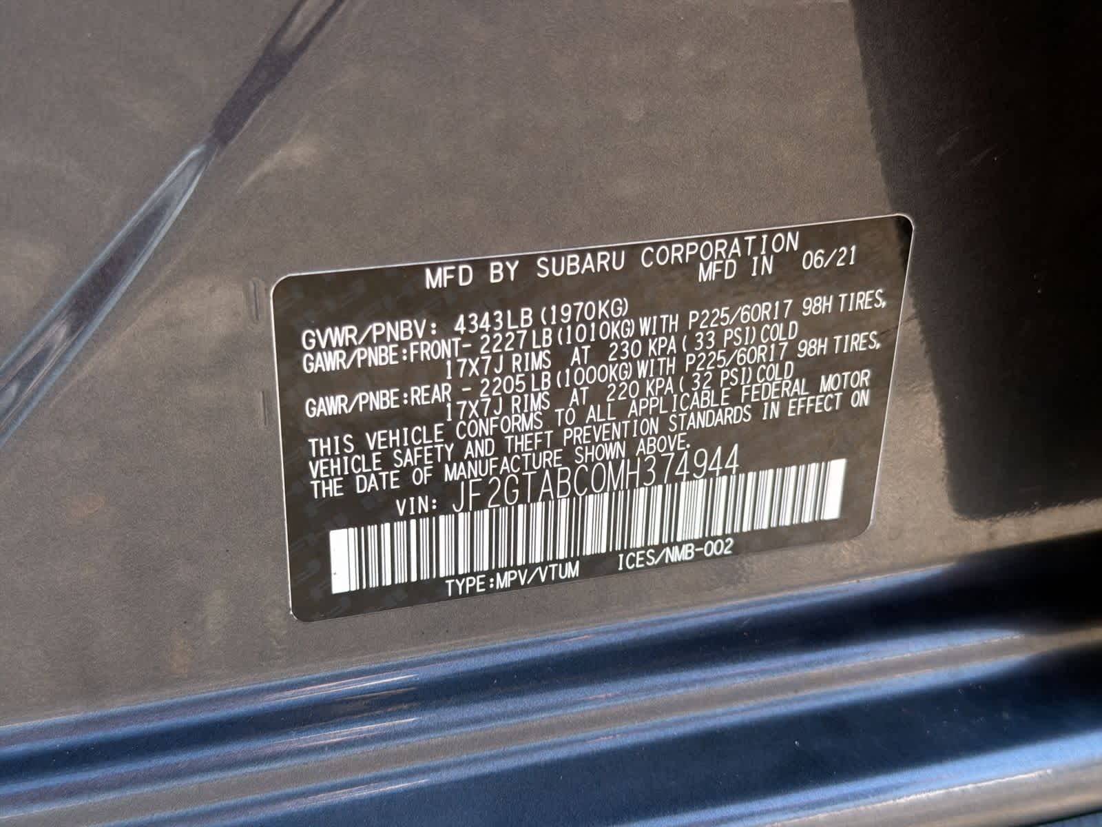 Thumbnail: 2021 Subaru Crosstrek - 36