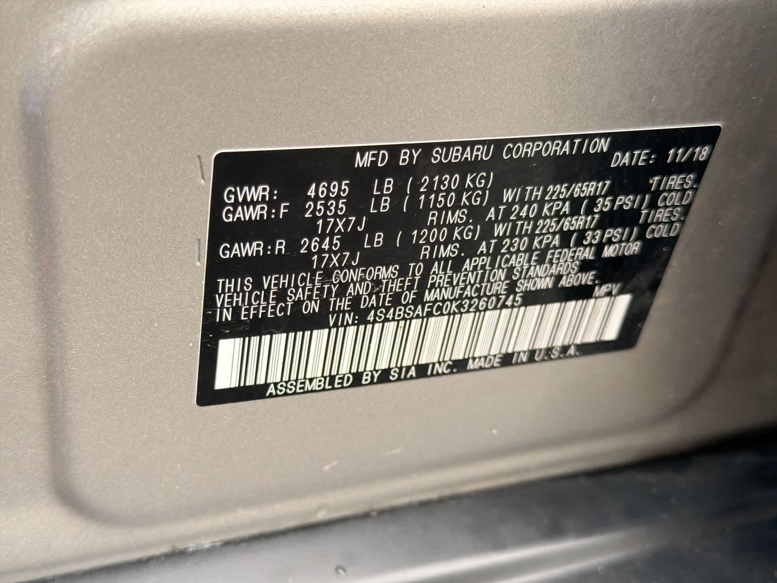 Thumbnail: 2019 Subaru Outback - 36