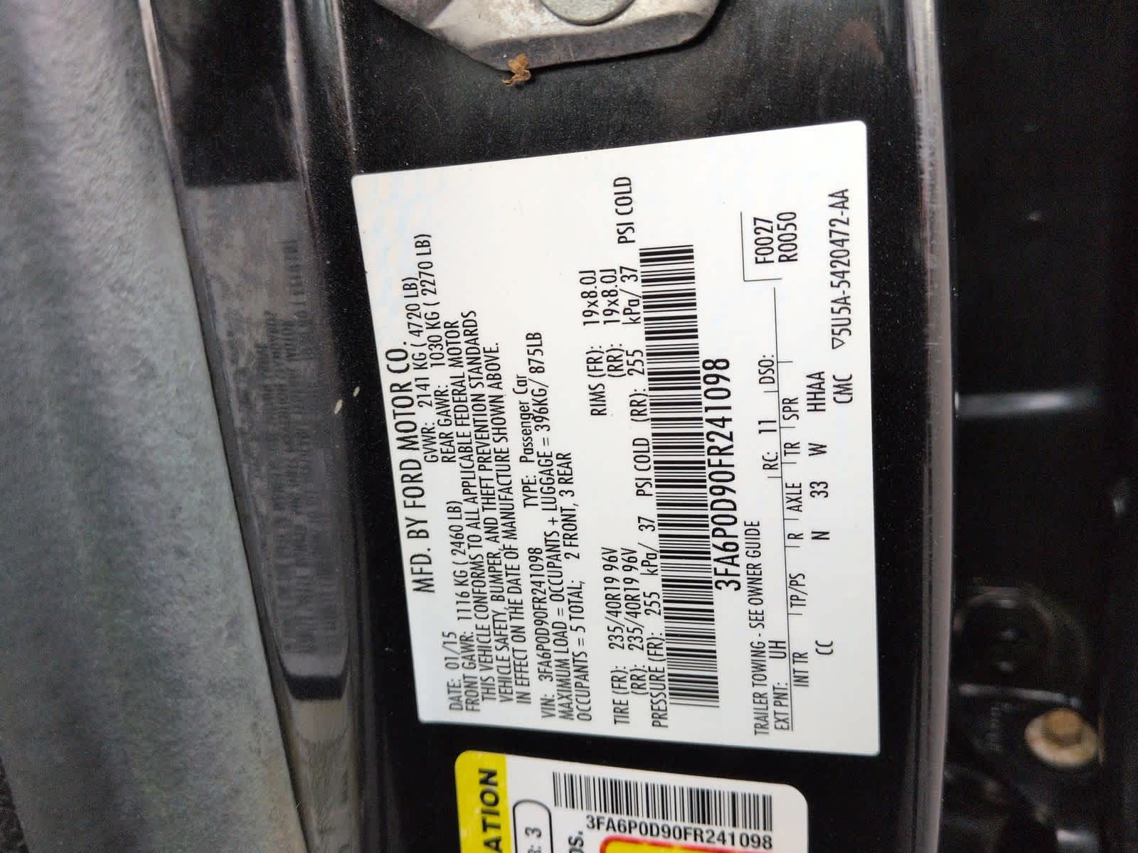 Thumbnail: 2015 Ford Fusion - 38