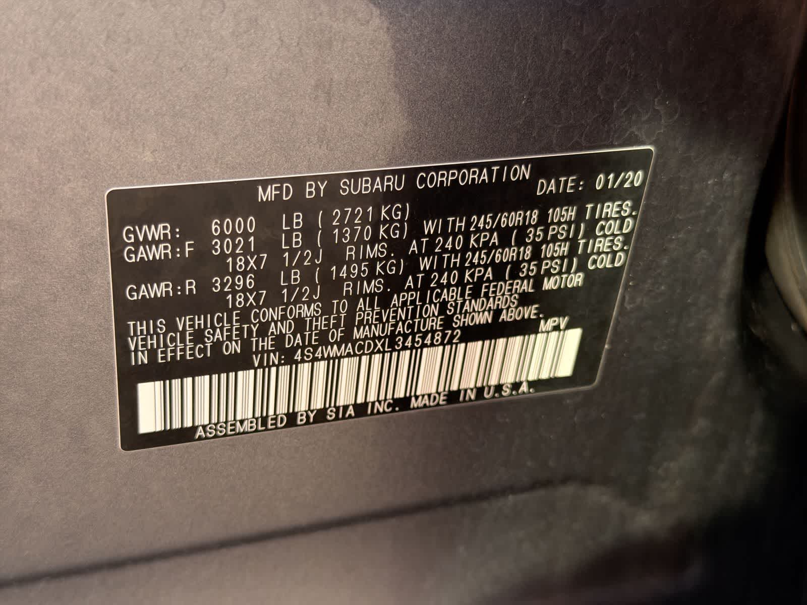 Thumbnail: 2020 Subaru Ascent - 36