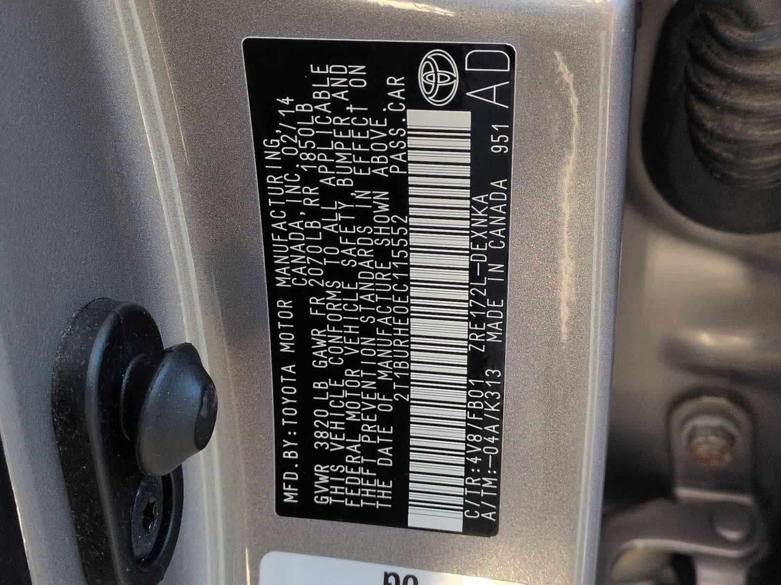 Thumbnail: 2014 Toyota Corolla - 36