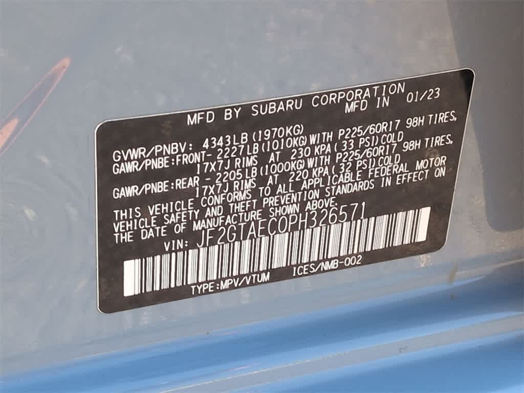 Thumbnail: 2023 Subaru Crosstrek - 38