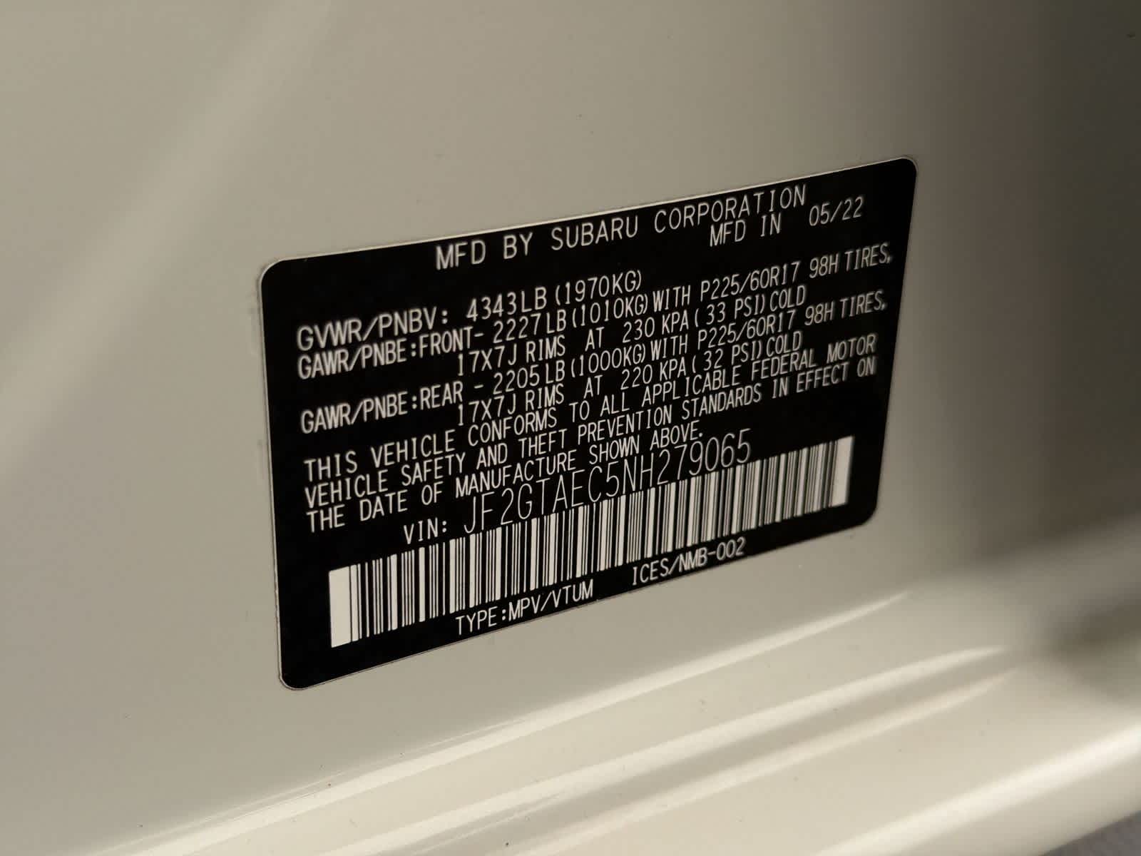 Thumbnail: 2022 Subaru Crosstrek - 38