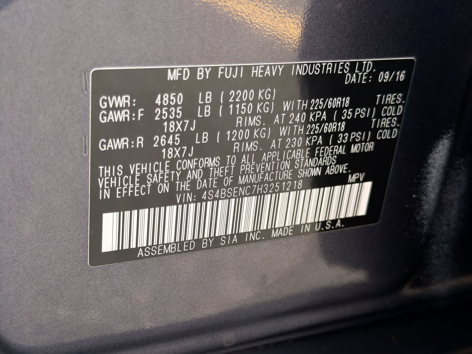 Thumbnail: 2017 Subaru Outback - 38