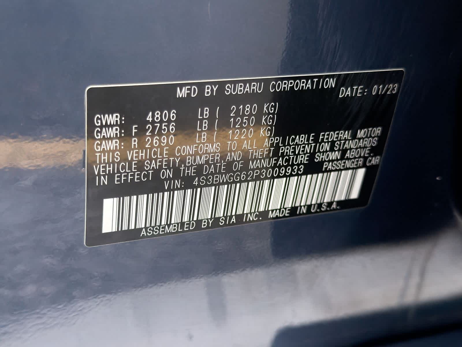 Thumbnail: 2023 Subaru Legacy - 39