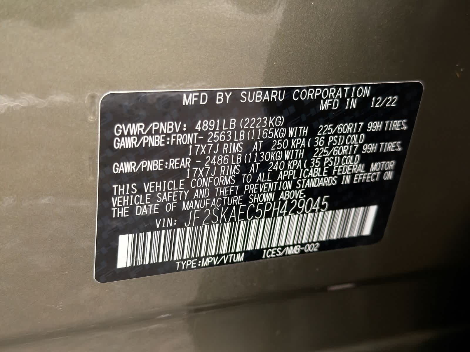 Thumbnail: 2023 Subaru Forester - 38