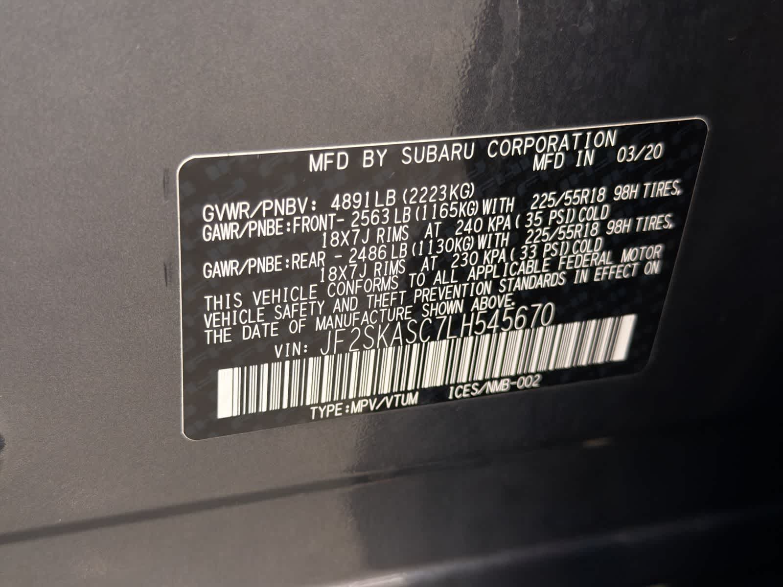 Thumbnail: 2020 Subaru Forester - 37