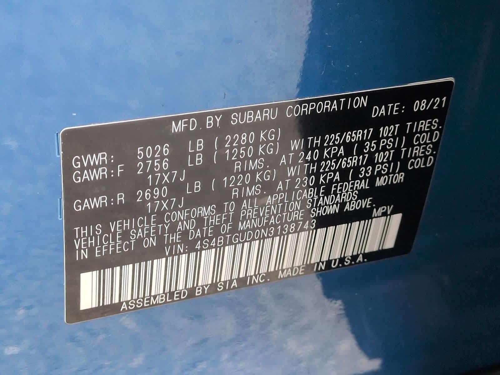 Thumbnail: 2022 Subaru Outback - 40