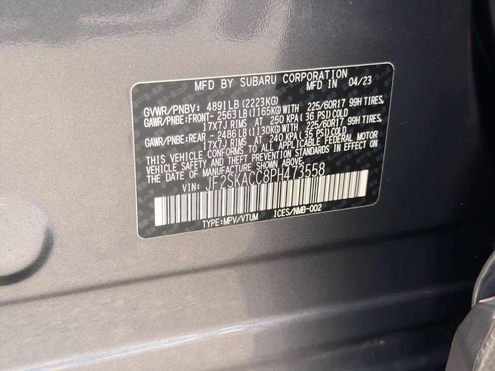 Thumbnail: 2023 Subaru Forester - 36