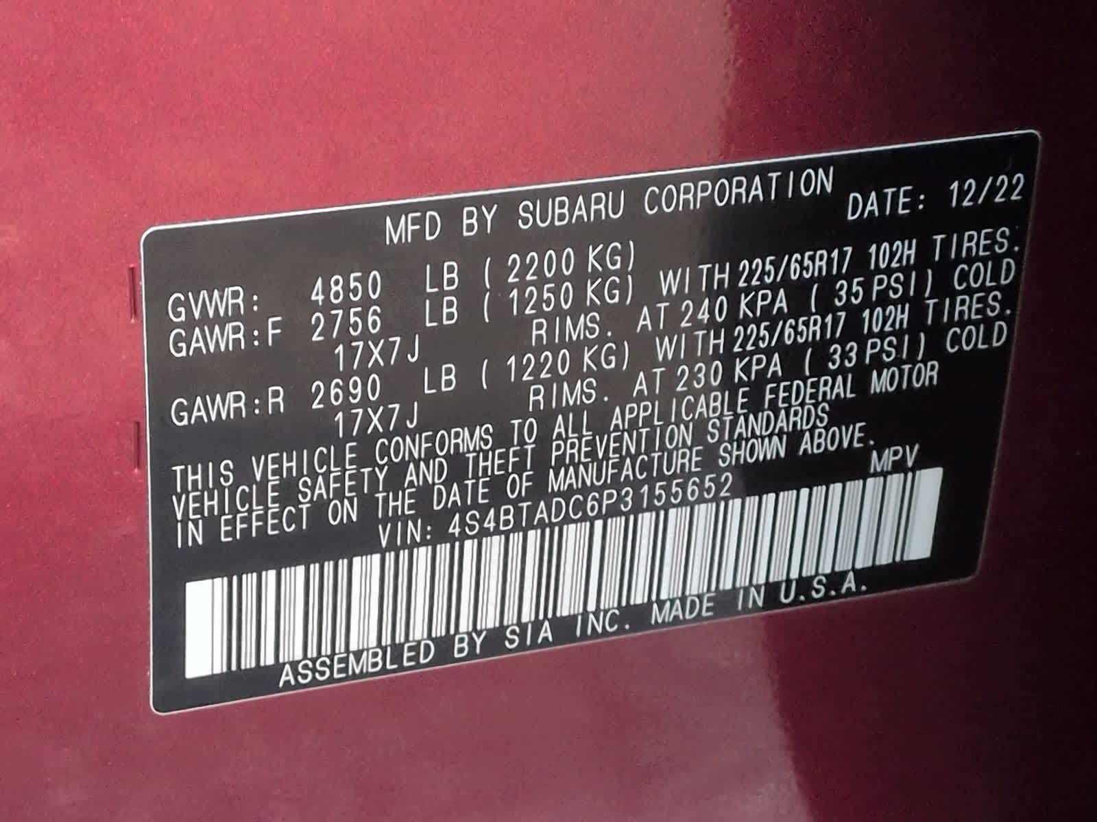 Thumbnail: 2023 Subaru Outback - 36