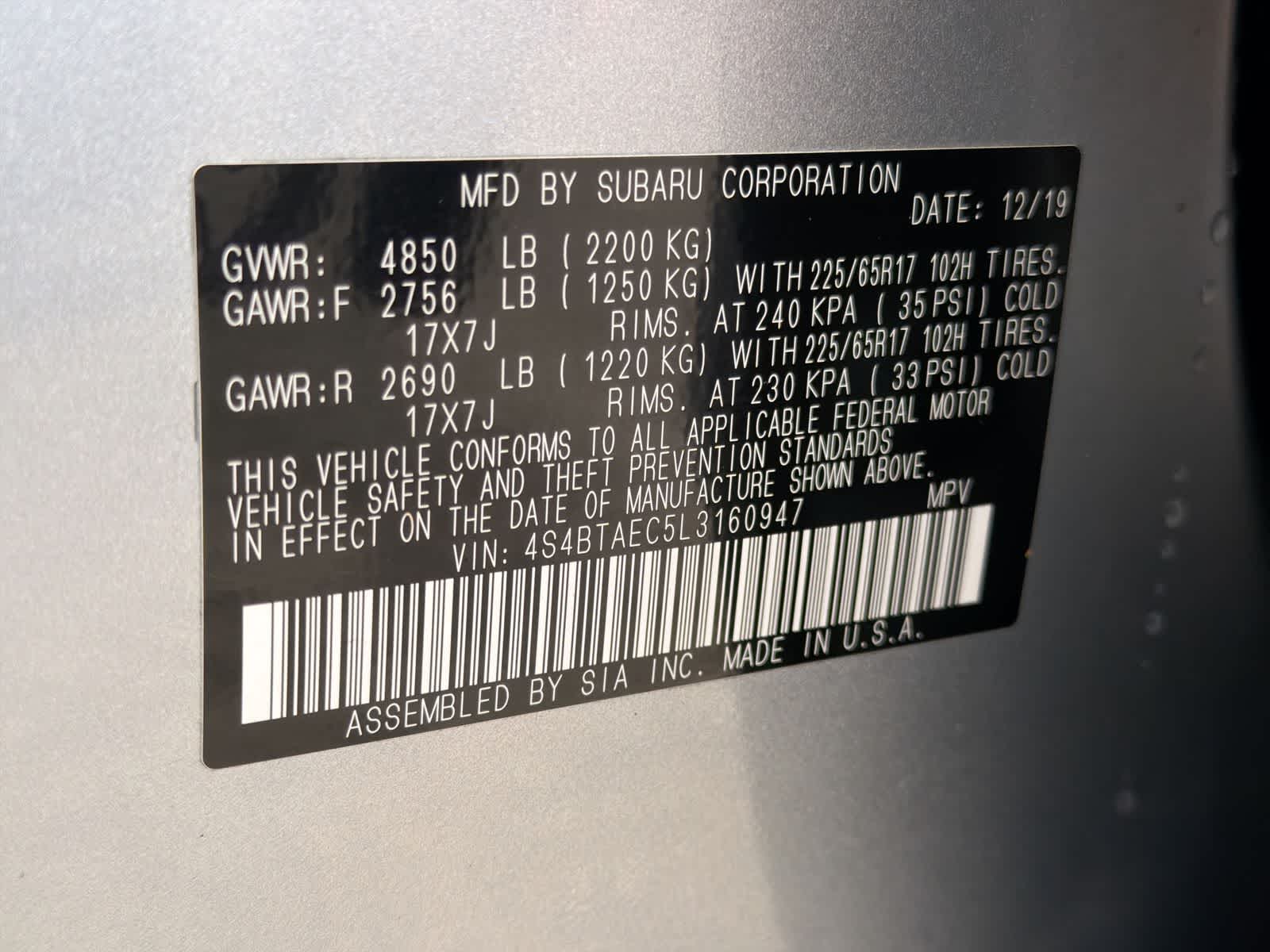 Thumbnail: 2020 Subaru Outback - 37