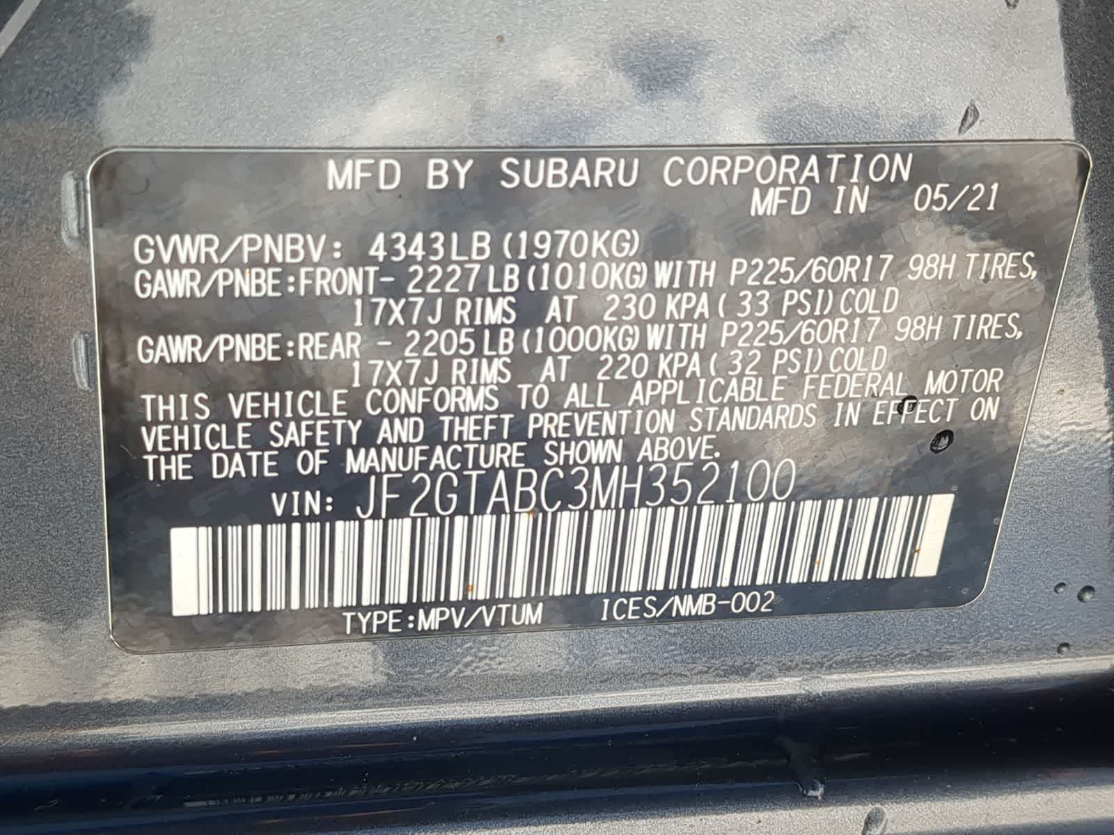 Thumbnail: 2021 Subaru Crosstrek - 36