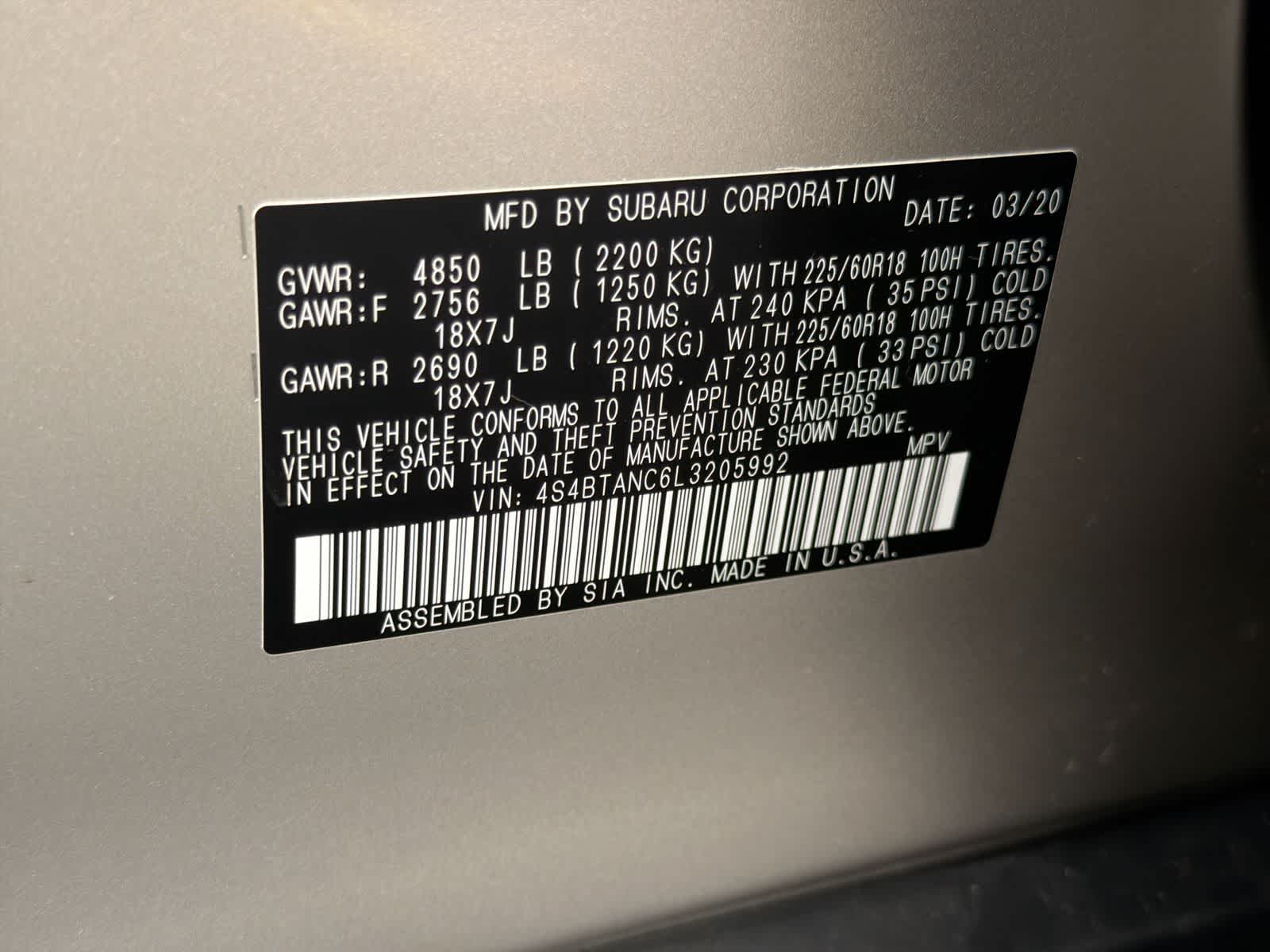 Thumbnail: 2020 Subaru Outback - 38