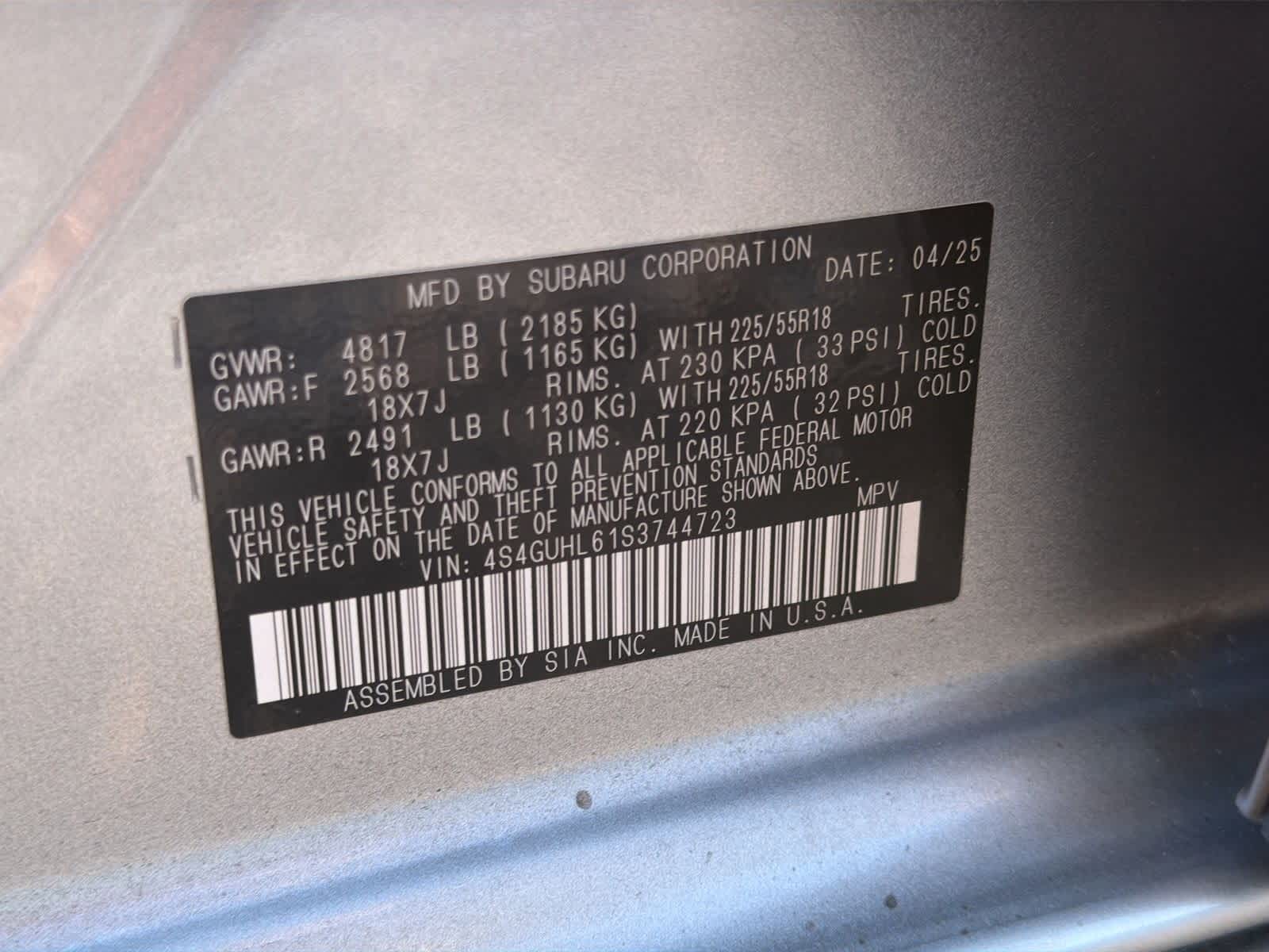 Thumbnail: 2025 Subaru Crosstrek - 36