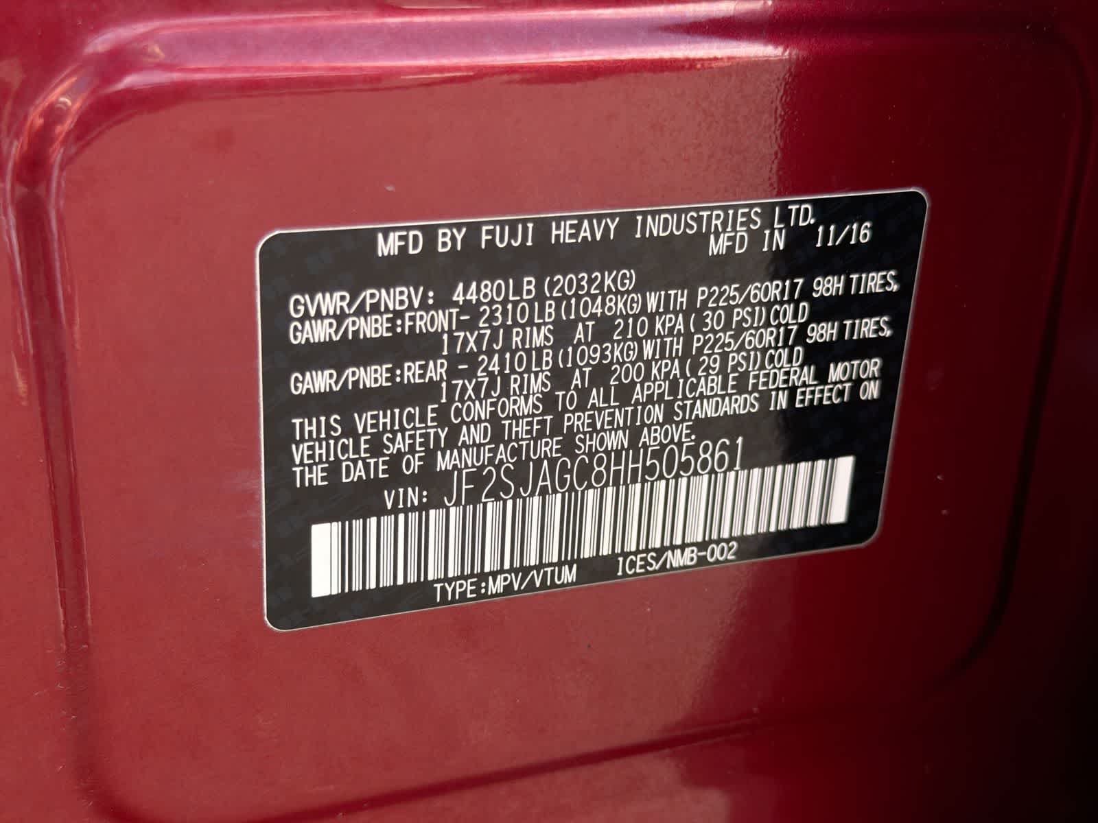 Thumbnail: 2017 Subaru Forester - 38