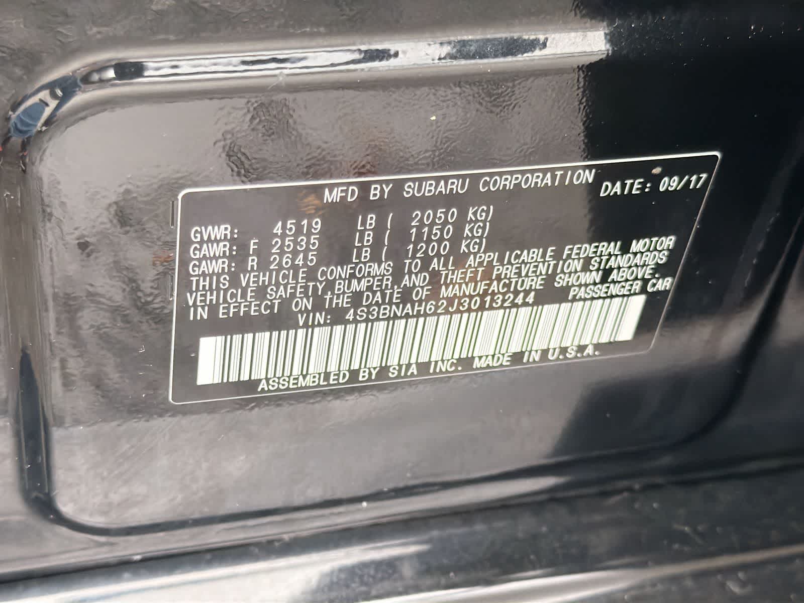 Thumbnail: 2018 Subaru Legacy - 37