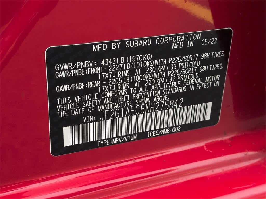 Thumbnail: 2022 Subaru Crosstrek - 38