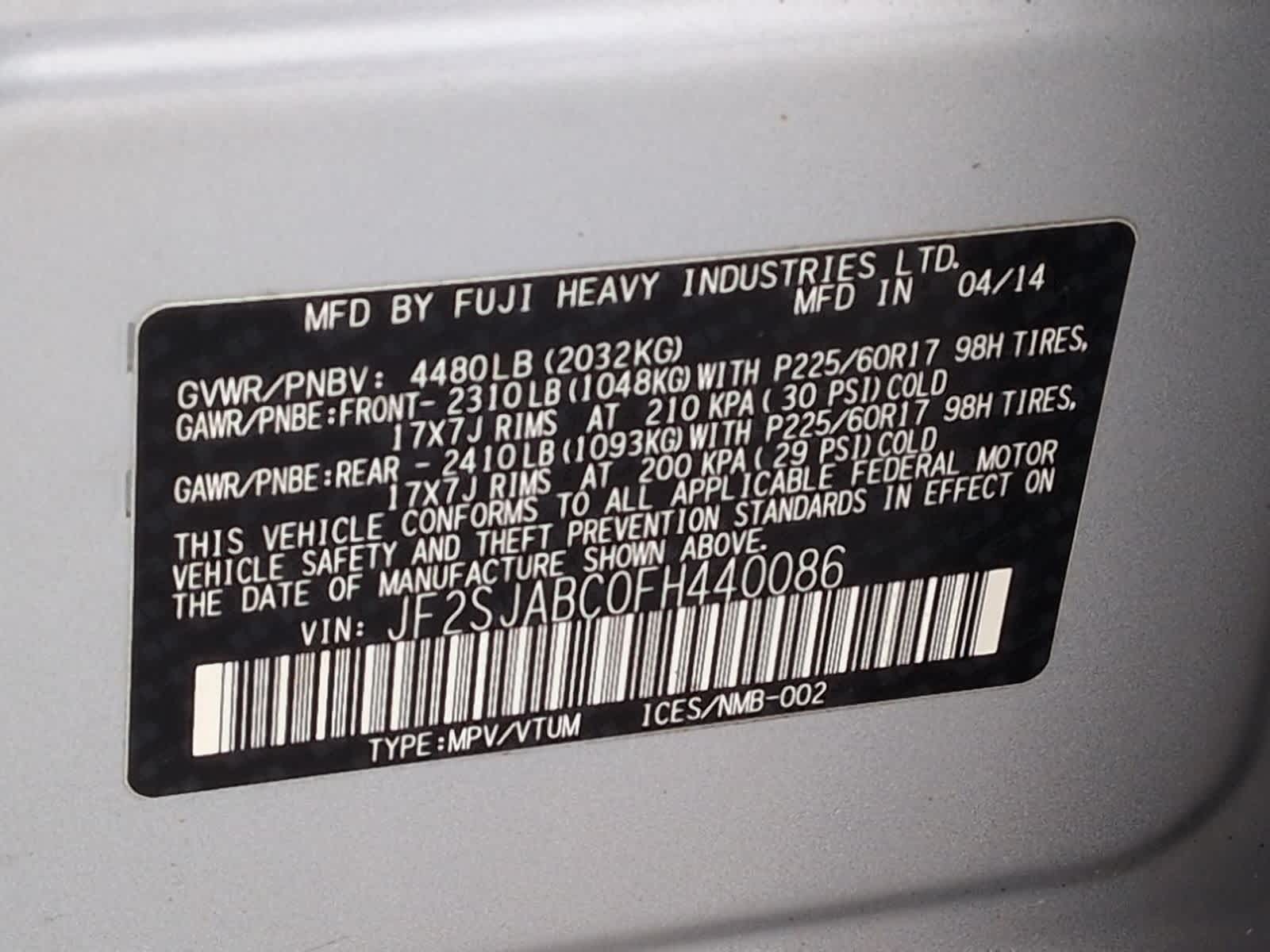 Thumbnail: 2015 Subaru Forester - 36