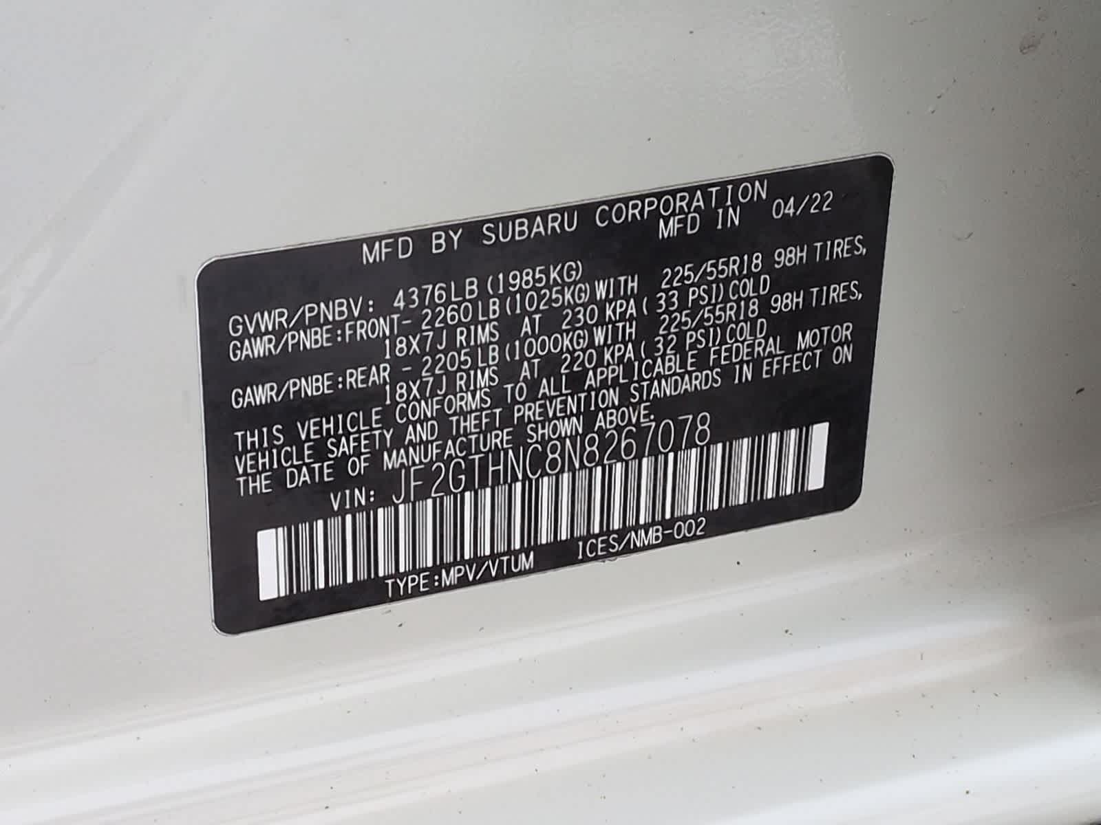 Thumbnail: 2022 Subaru Crosstrek - 39