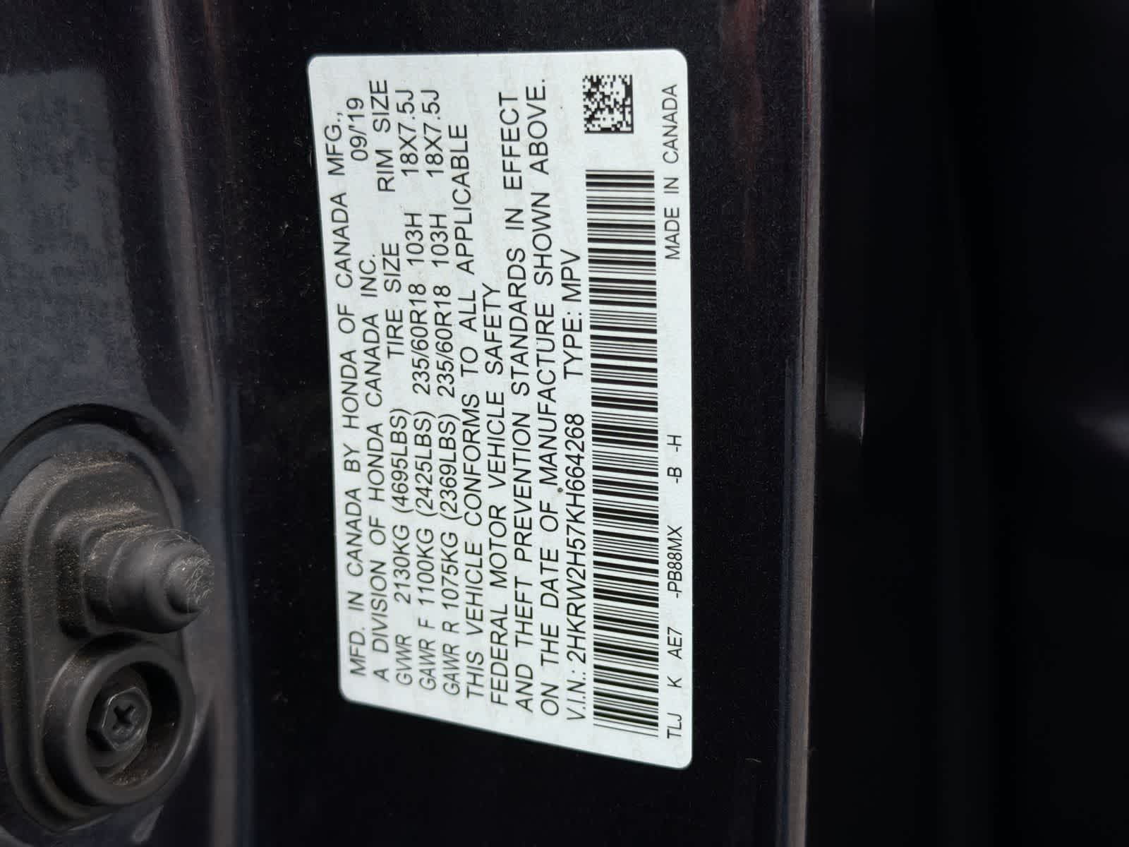Thumbnail: 2019 Honda CR-V - 37