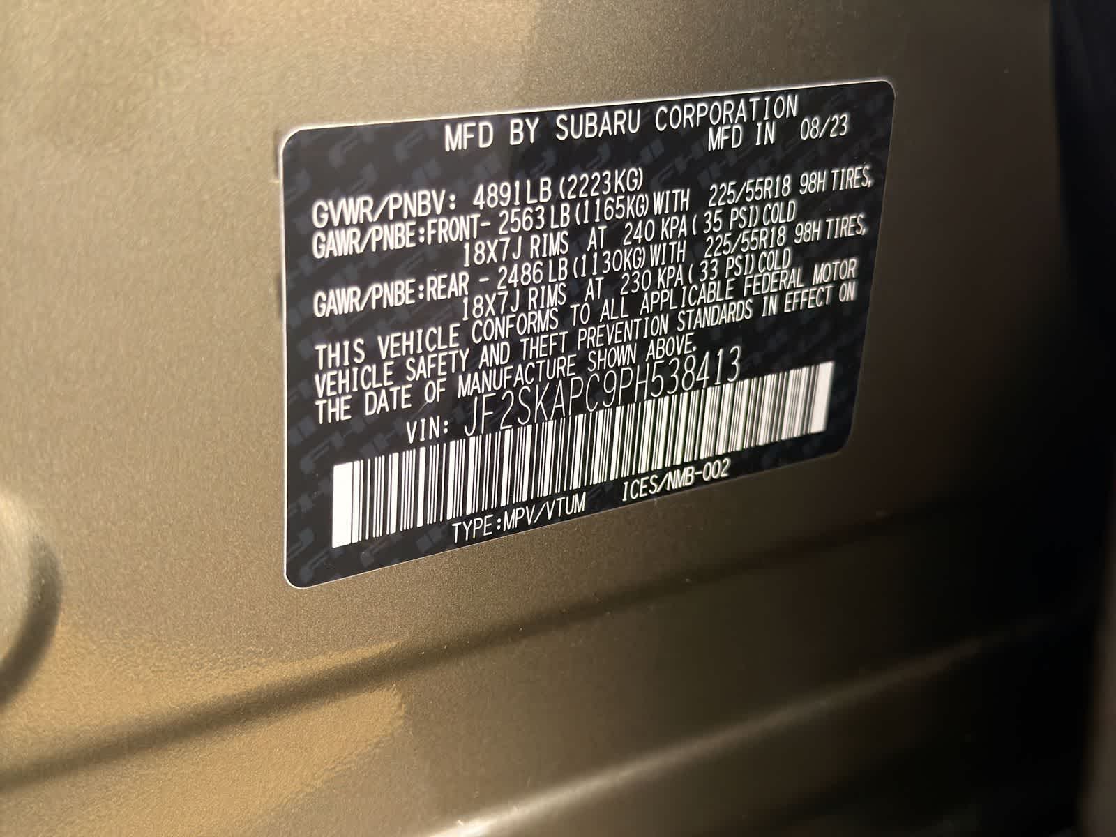 Thumbnail: 2023 Subaru Forester - 39