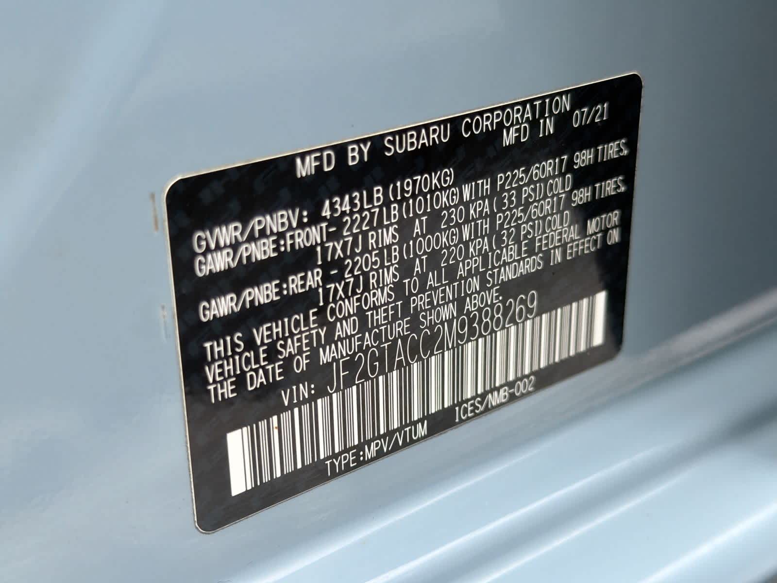 Thumbnail: 2021 Subaru Crosstrek - 36