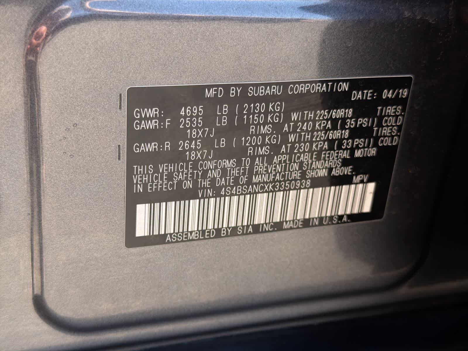 Thumbnail: 2019 Subaru Outback - 39
