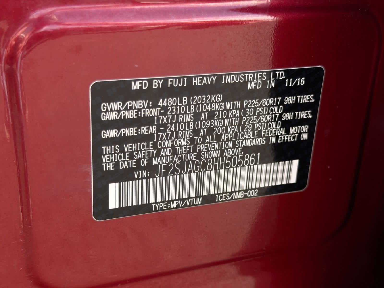 Thumbnail: 2017 Subaru Forester - 38