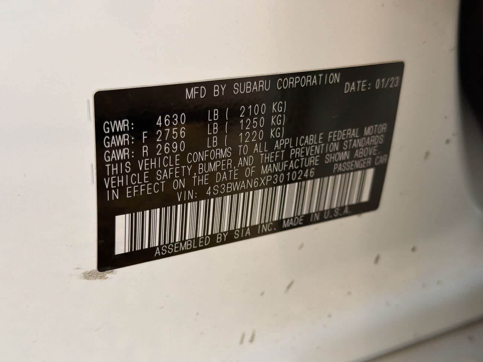 Thumbnail: 2023 Subaru Legacy - 39