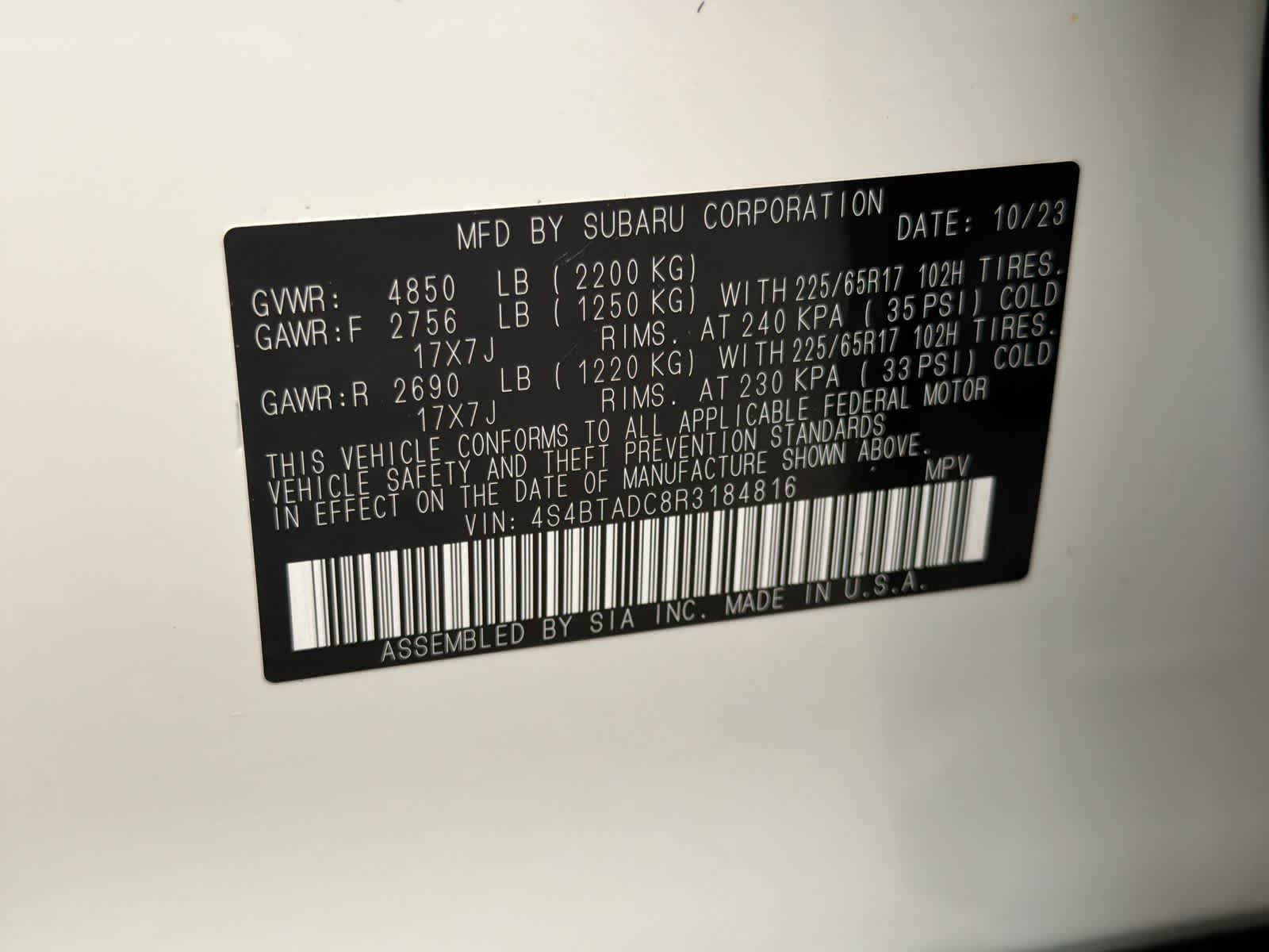 Thumbnail: 2024 Subaru Outback - 36
