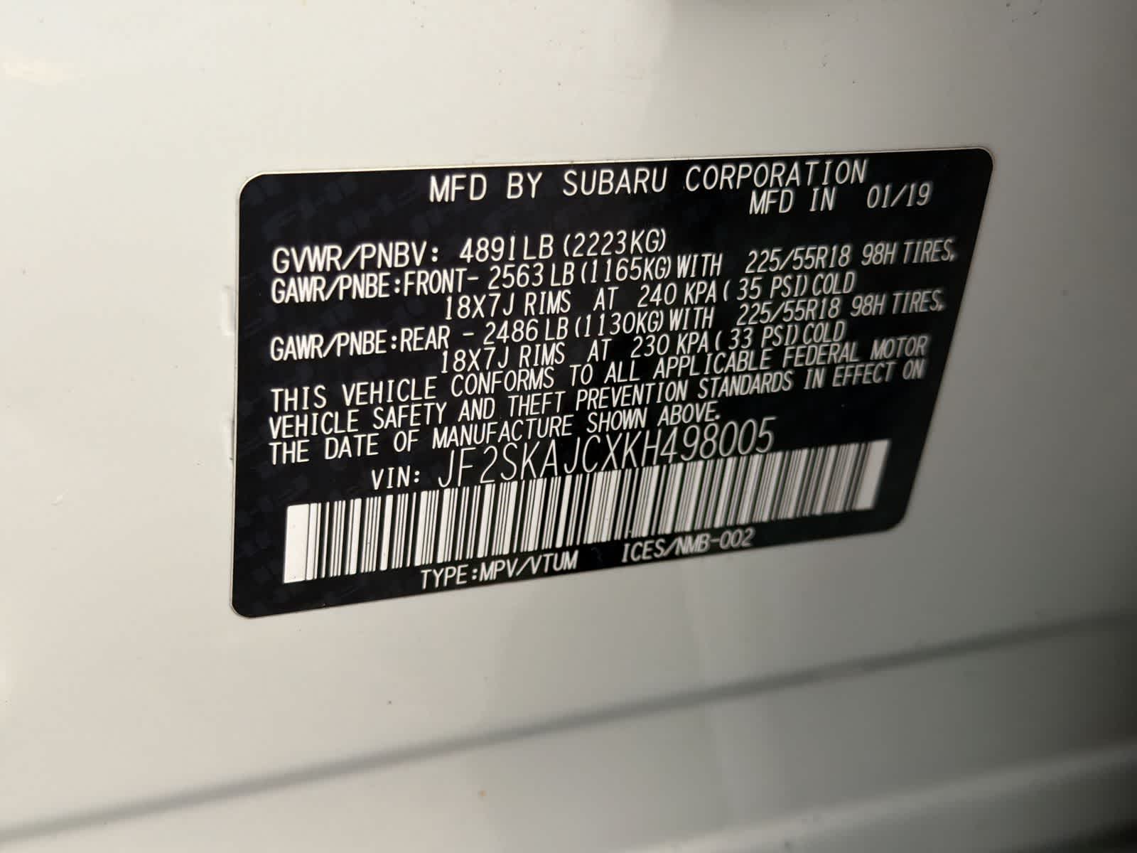 Thumbnail: 2019 Subaru Forester - 38