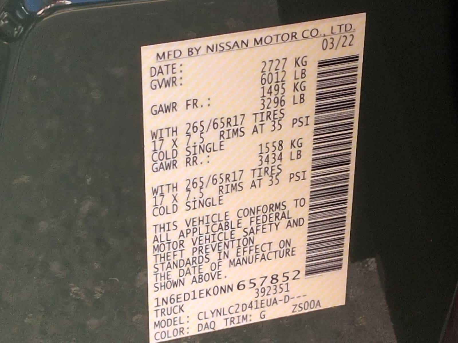 Thumbnail: 2022 Nissan Frontier - 39