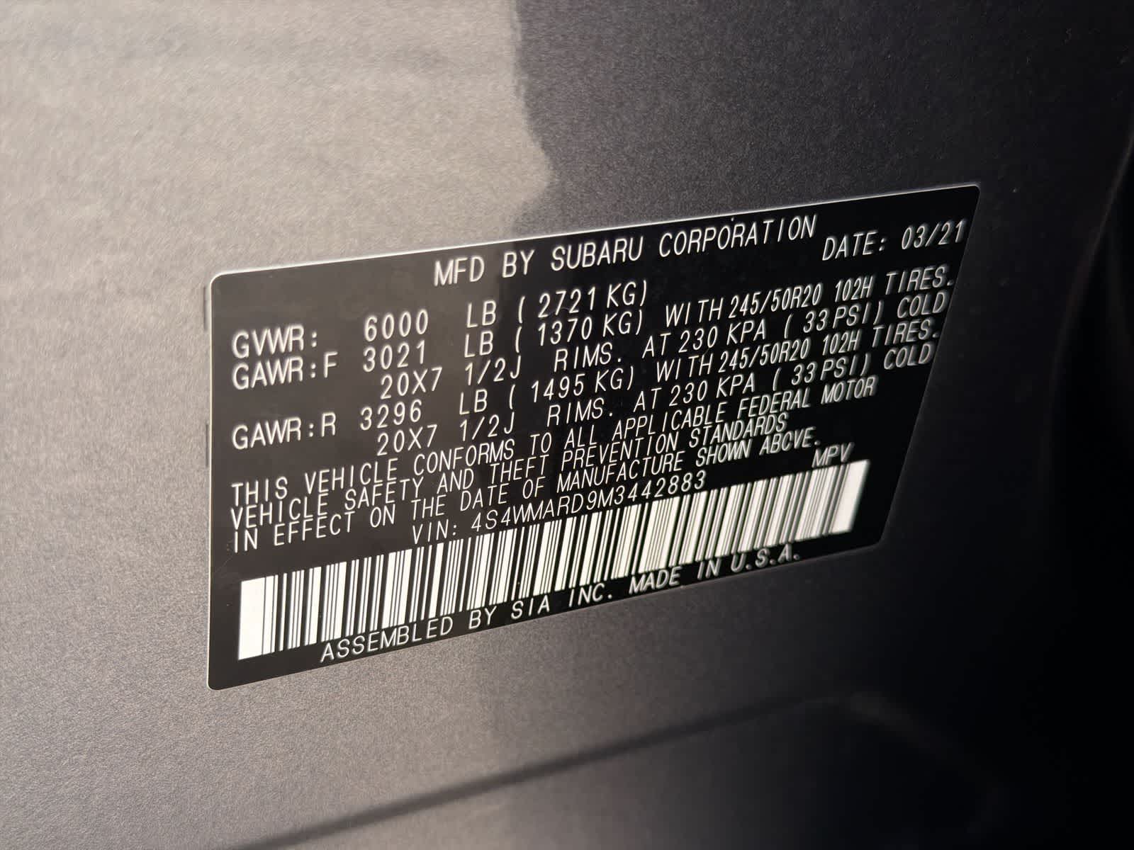 Thumbnail: 2021 Subaru Ascent - 38