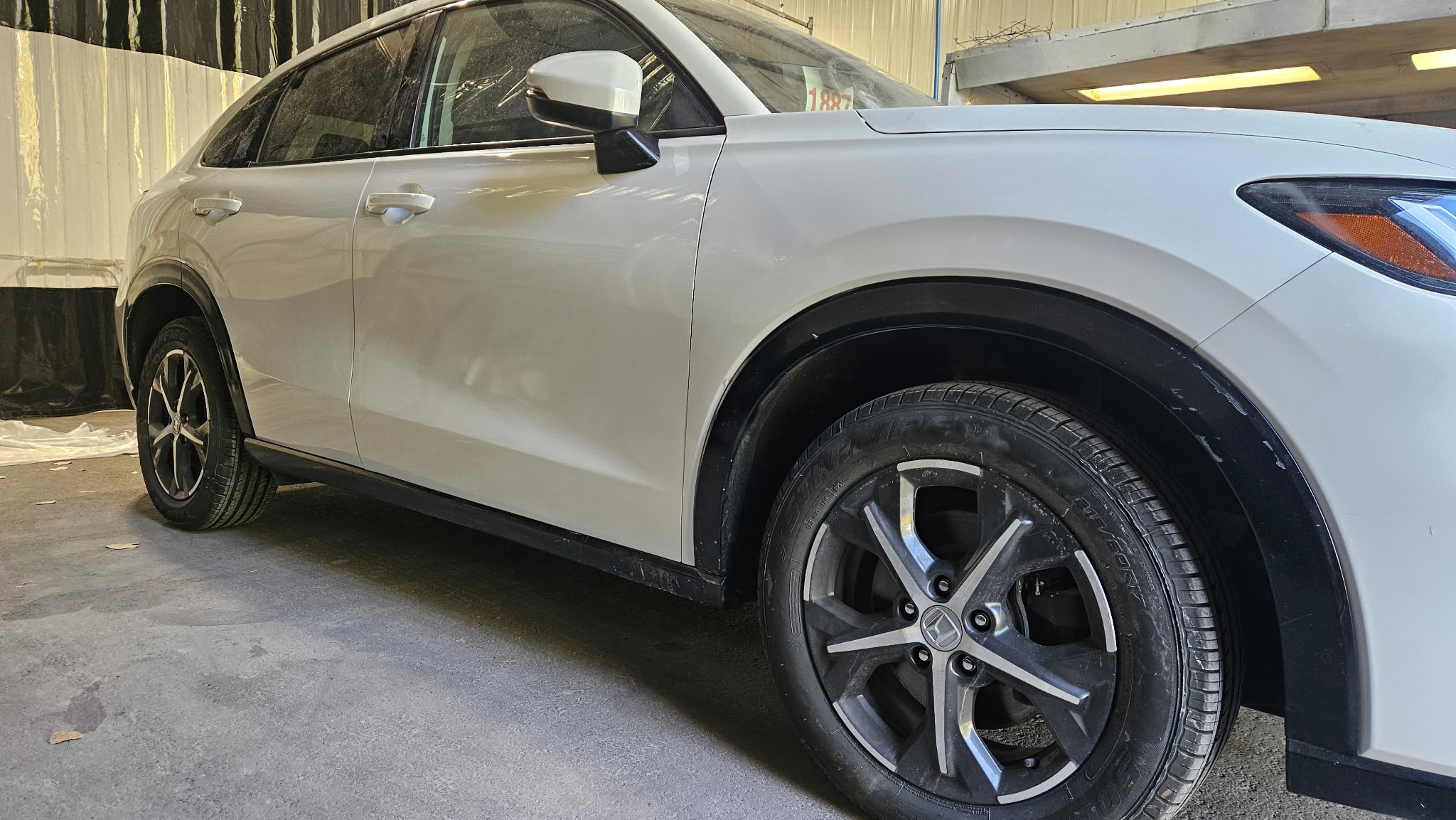 Auto body repair and dent restoration at Car City Wholesale's body shop in Shawnee, KS