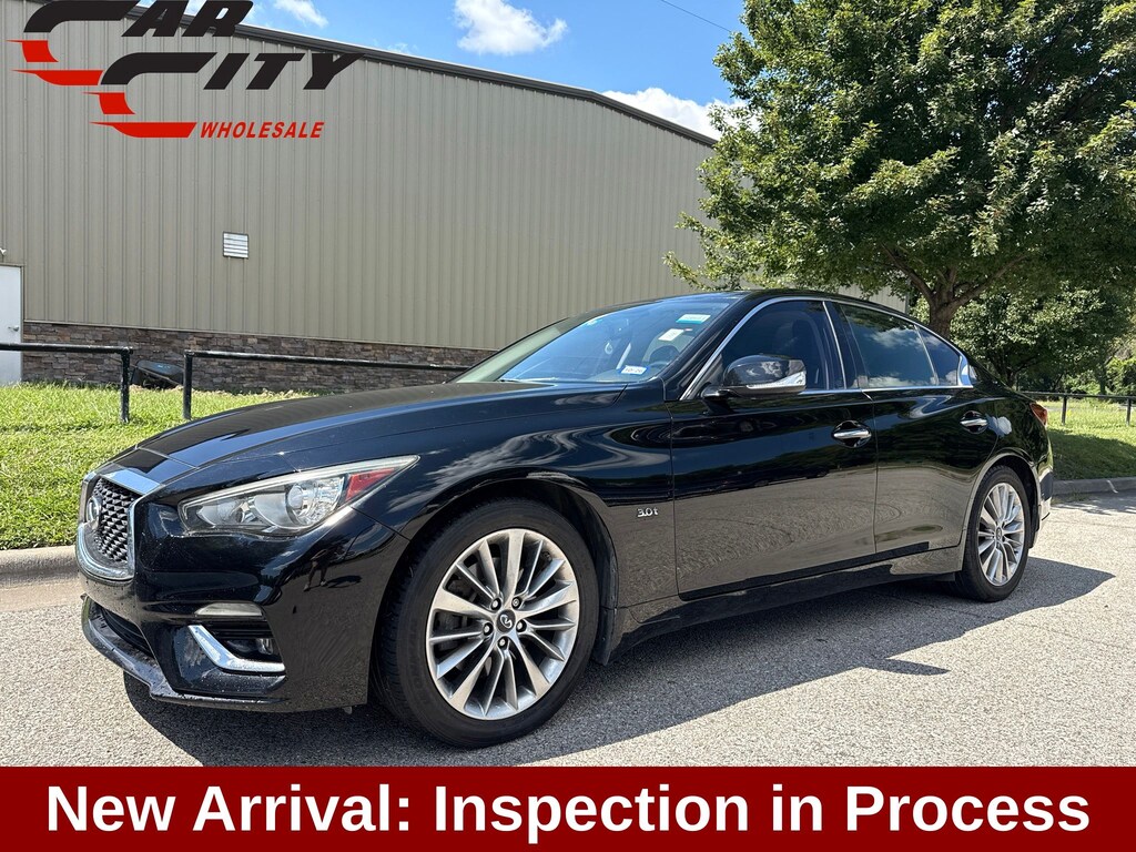 Used 2018 INFINITI Q50 3.0t Luxe Sedan