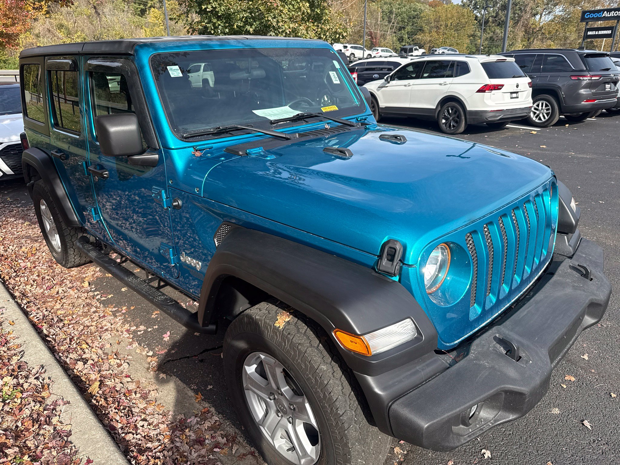 Used 2020 Jeep Wrangler Unlimited Sport S SUV