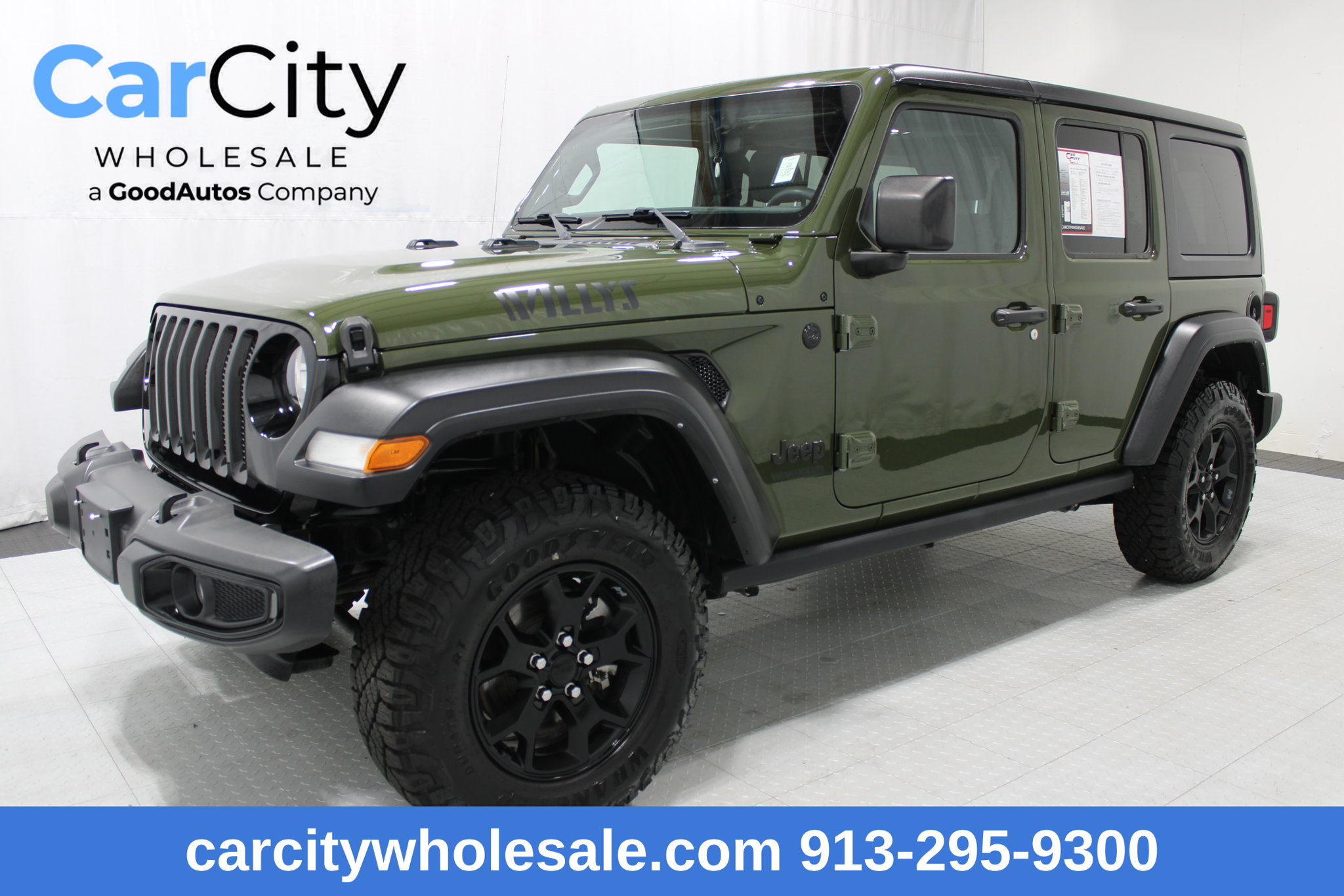 Used 2021 Jeep Wrangler Unlimited Willys SUV