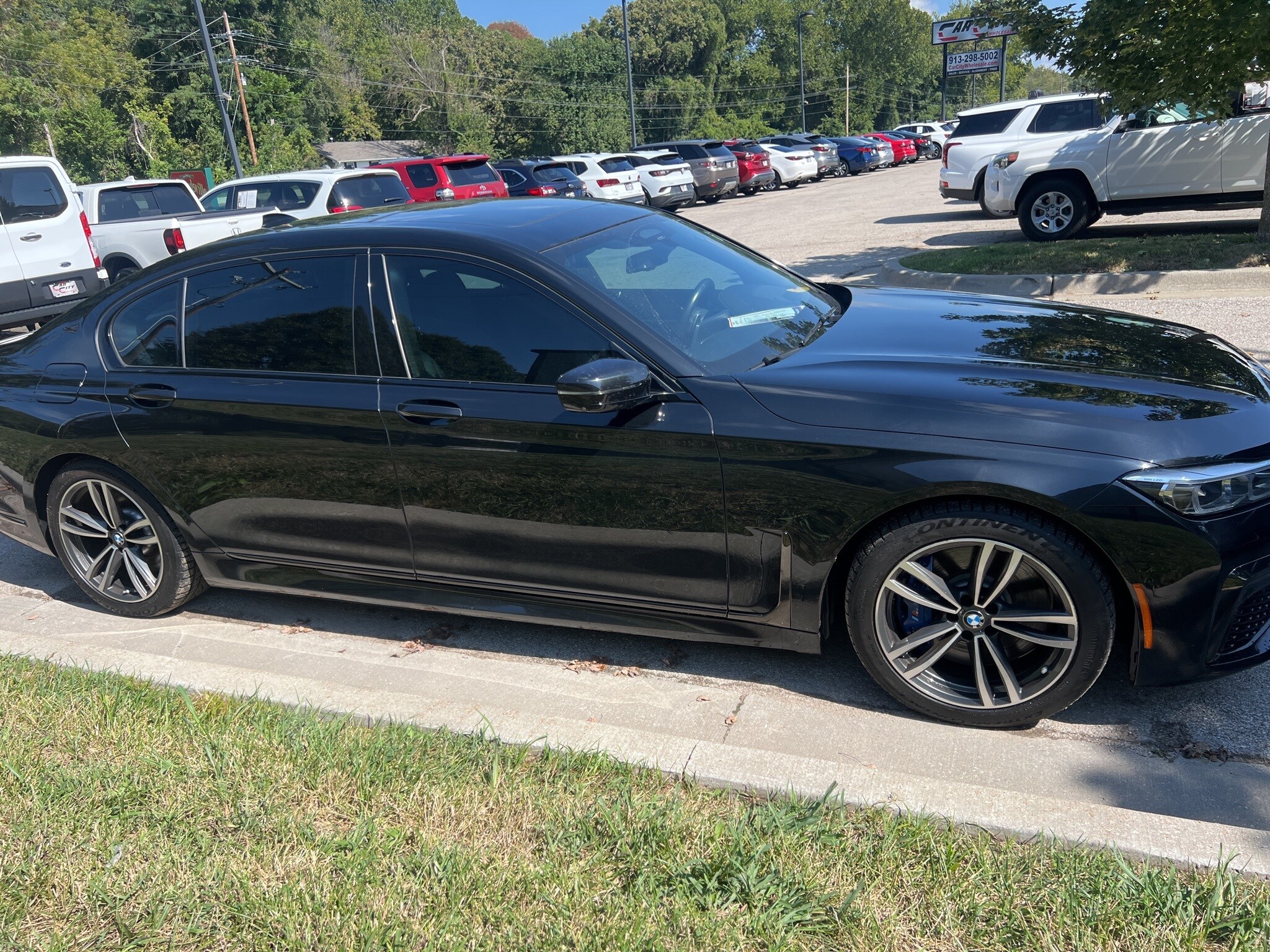 2021 Bmw 745e photo 2