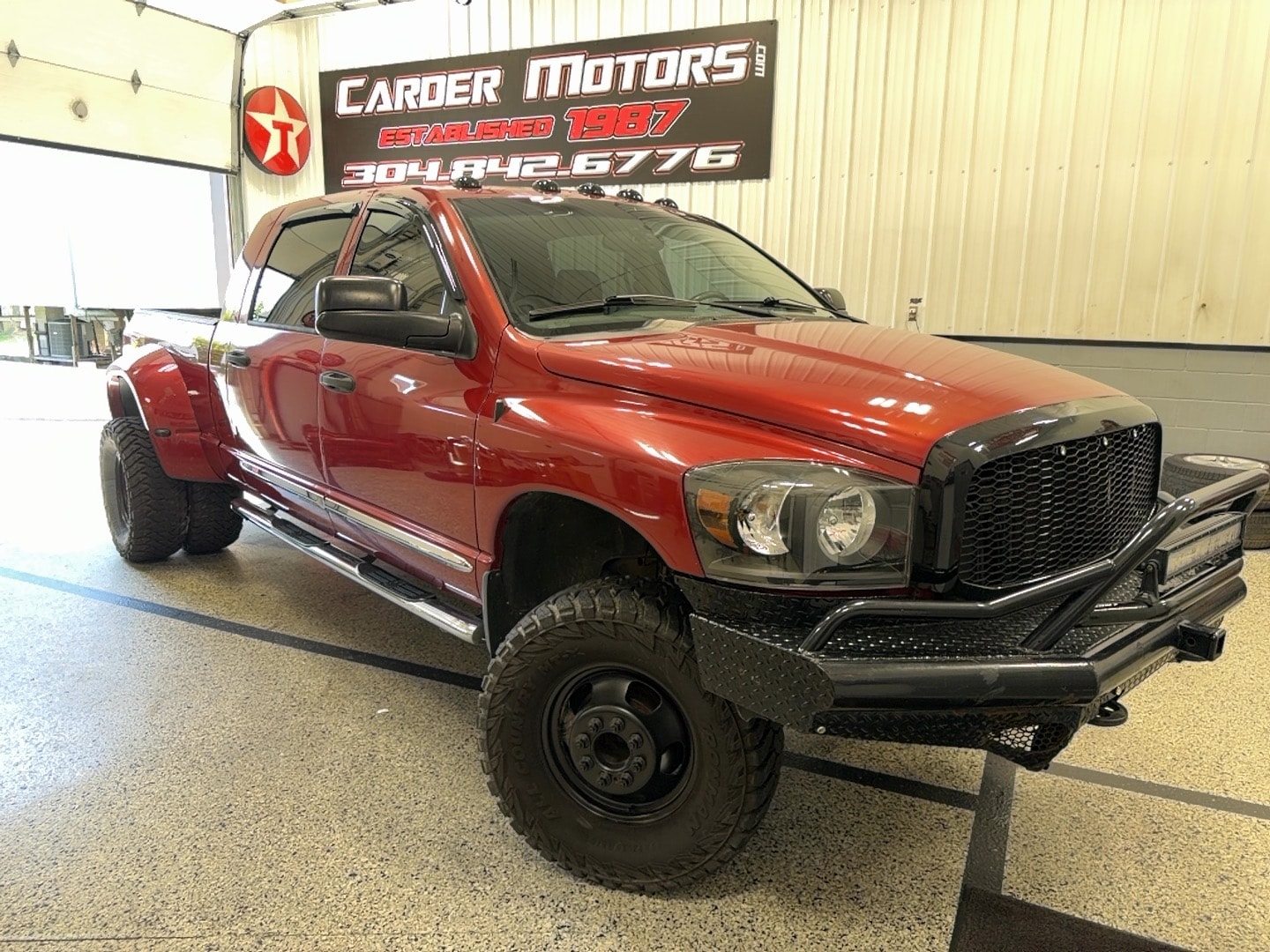 2008 Dodge RAM 3500 Rojo (Inferno Red Crystal Pearlcoat) Camioneta Todo terreno Automática