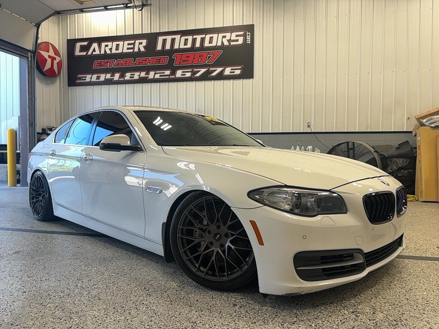 White 2014 BMW 5 Series 535i xDrive Sedan AWD Sedan All-Wheel Drive Automatic