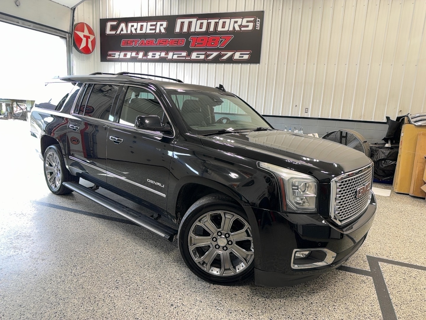 Onyx Black 2015 GMC Yukon XL Denali 4WD SUV / Crossover Four-Wheel Drive Automatic