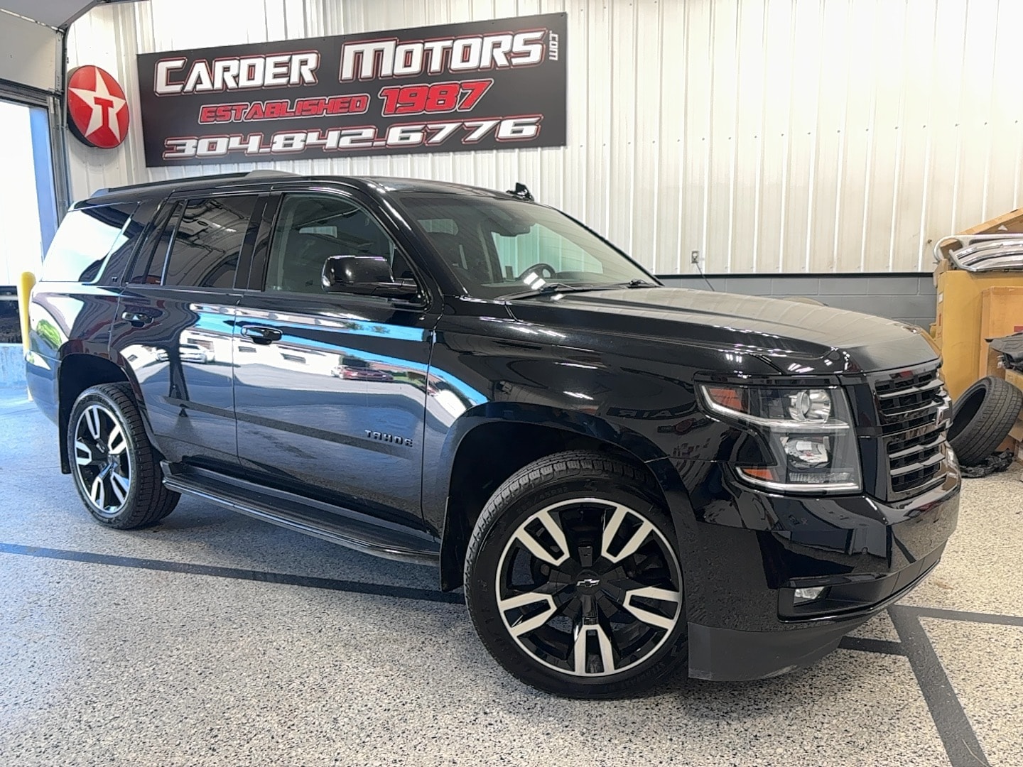 Black 2018 Chevrolet Tahoe LT 4WD SUV / Crossover Four-Wheel Drive Automatic