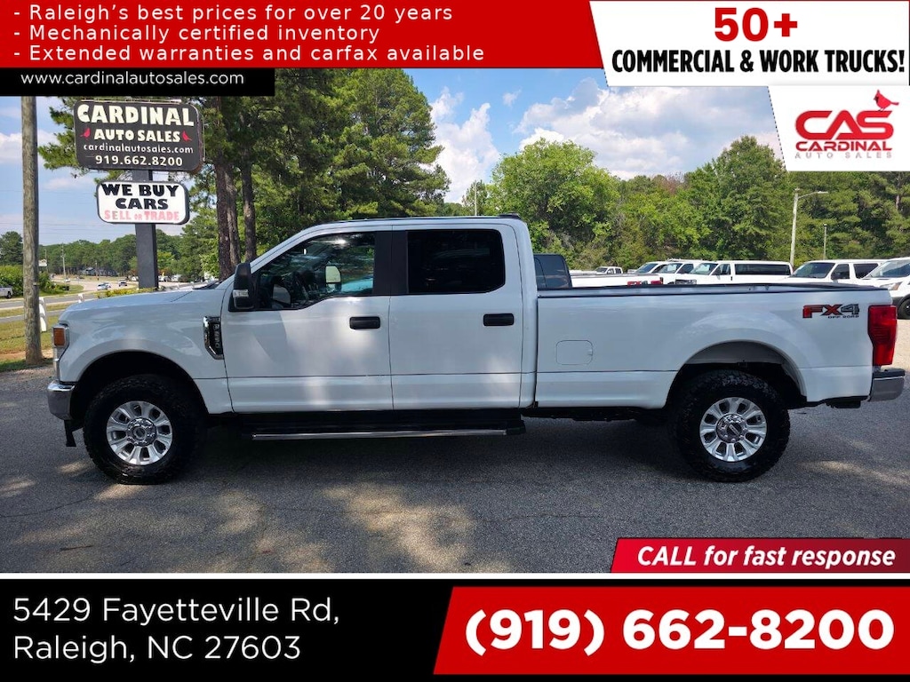 Used 2022 Ford F-250 Super Duty XL 4x4 4dr Crew Cab 8 ft. LB Pickup Pickup Truck