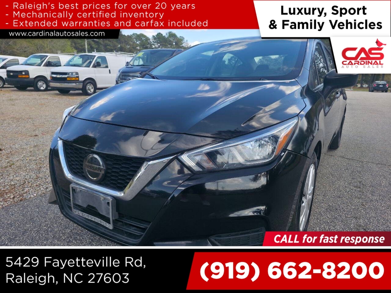 2020 Nissan Versa Sedan S