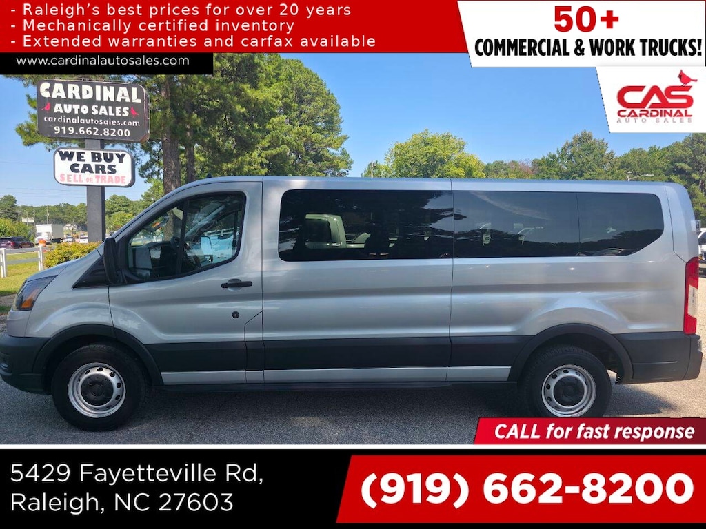 Used 2022 Ford Transit 350 XL 3dr LWB Low Roof Passenger Van Full-Size