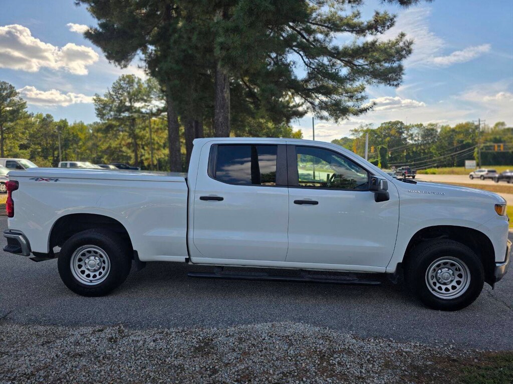 Used 2021 Chevrolet Silverado 1500 Work Truck 4x4 4dr Crew Cab 6.6 ft. SB Pickup Truck