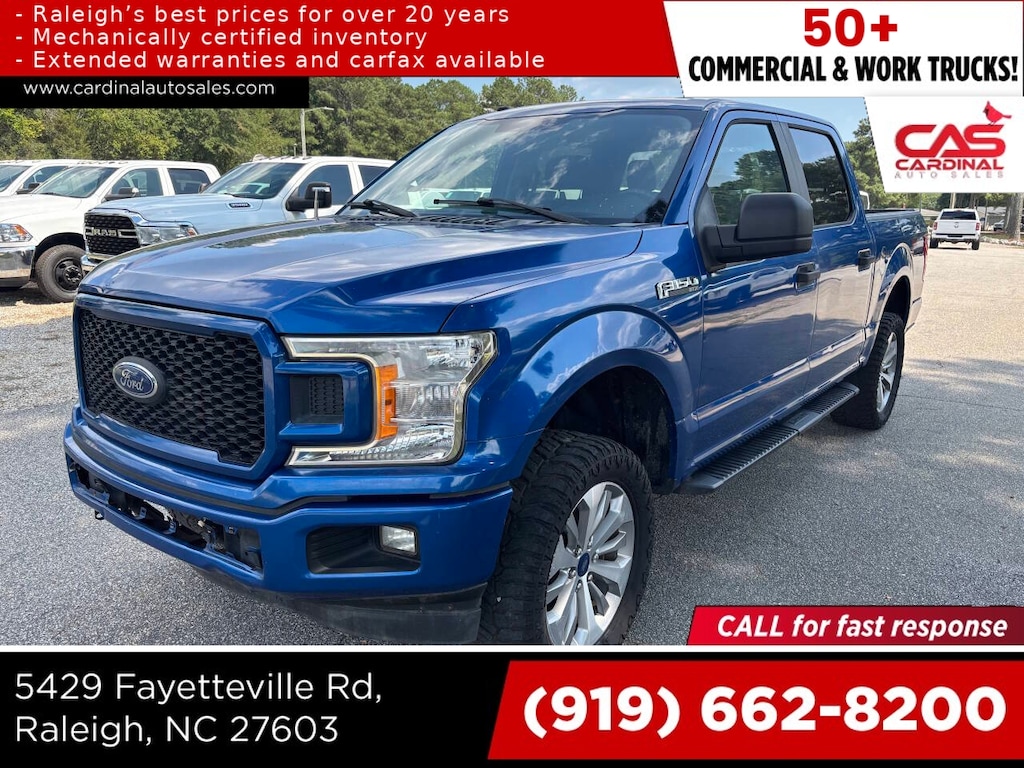 Used 2018 Ford F-150 XLT 4x4 4dr Supercrew 5.5 ft. SB Pickup Truck